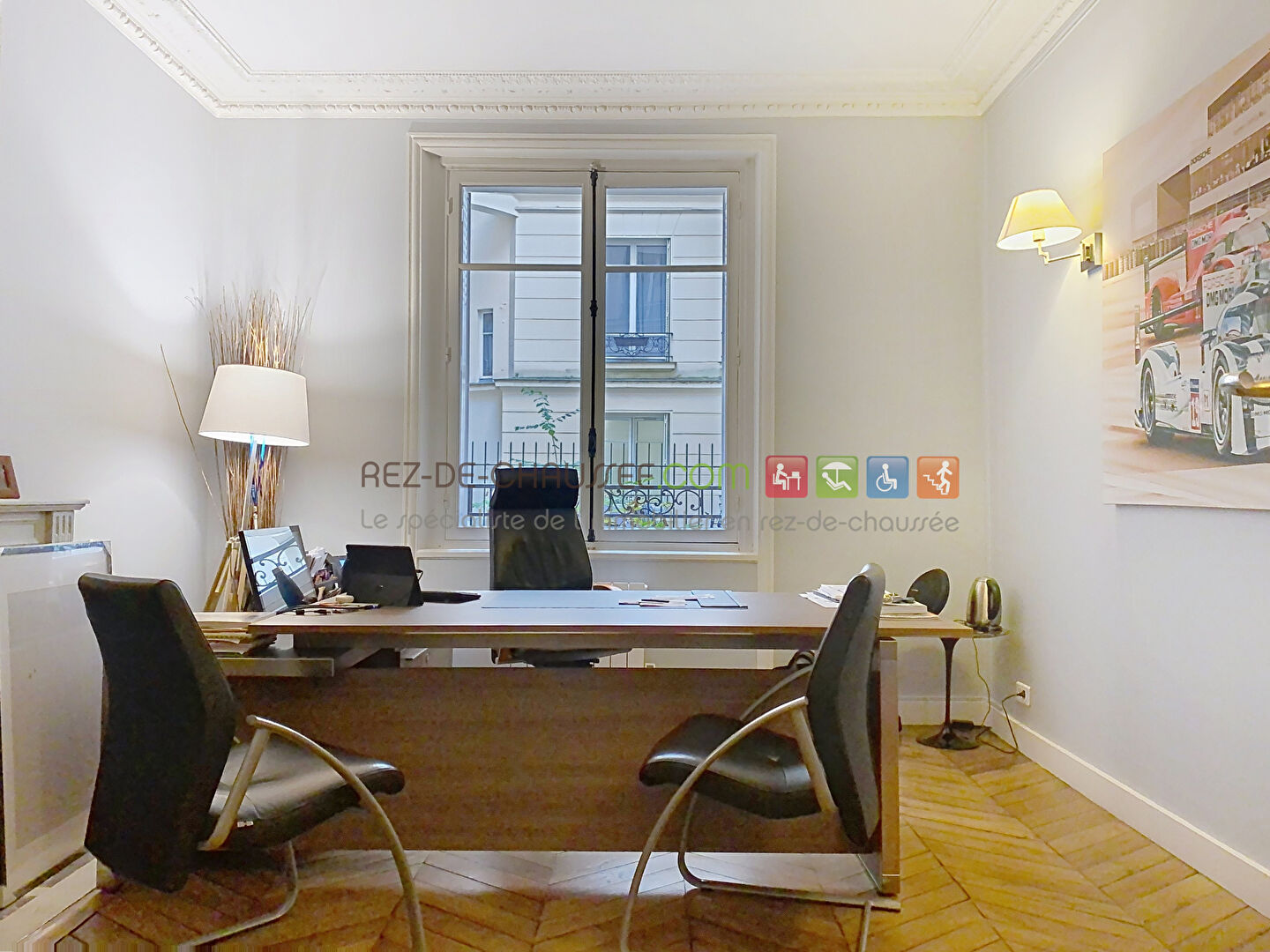 Bureaux sur cour professions liberales rue marbeau à Paris 16 — photo 2