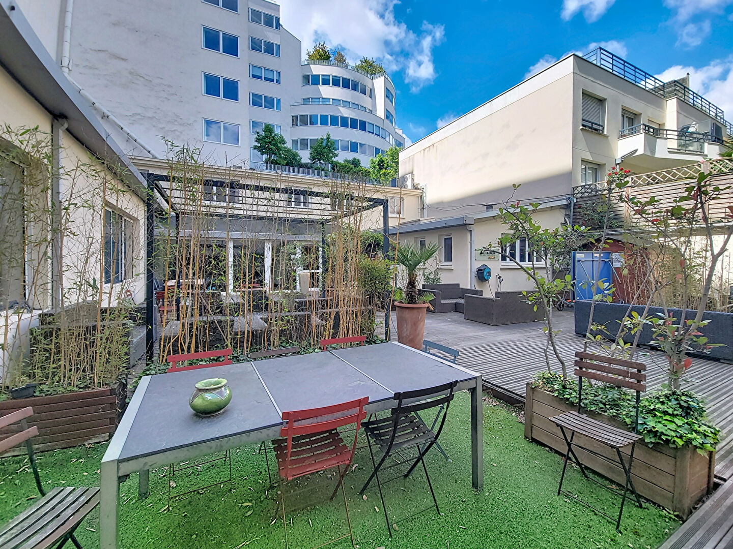 Local commercial modulable sur patio à Boulogne billancourt — photo 1