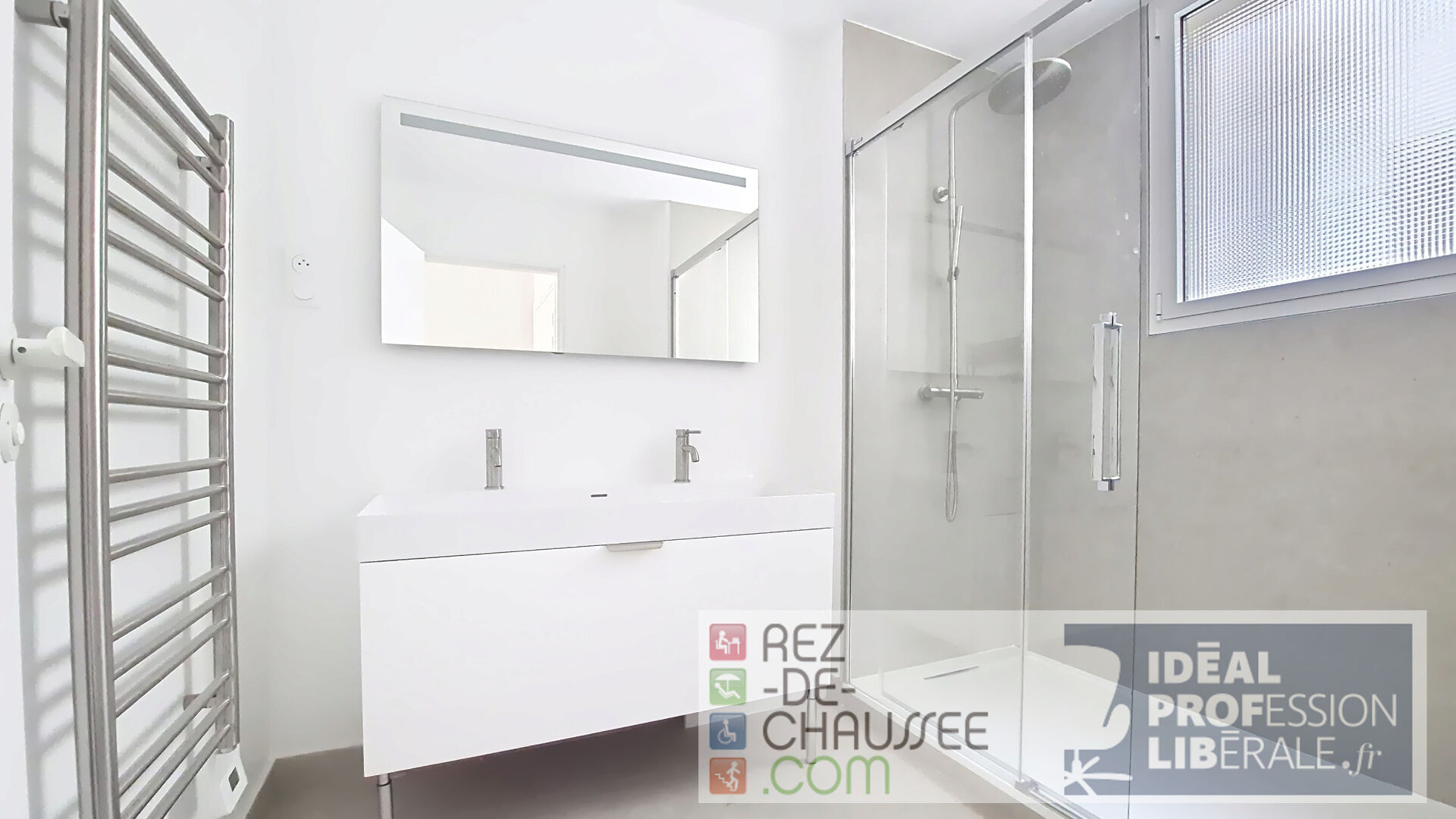 Mousaïa bureaux pour profession liberale sur 2 niveaux avec exterieur à Paris 19 — photo 9