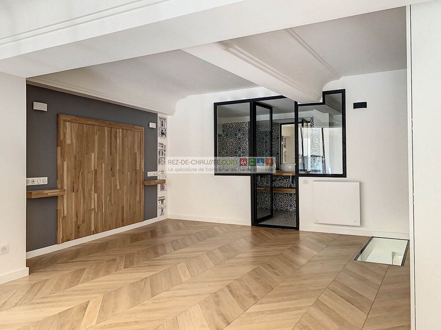 Bureaux en loft face au parc des buttes-chaumont à Paris 19 — photo 5
